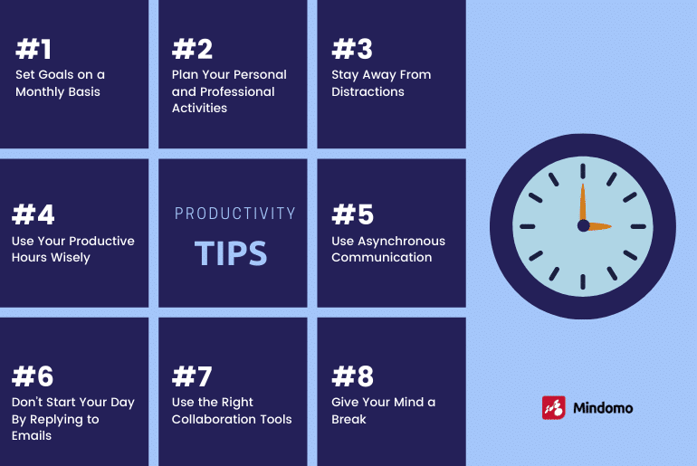 8 Productivity Tips to Get More Out of Your Day