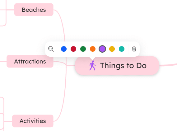 Customizable icons: change the color