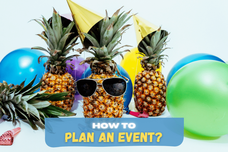 how to plan an event