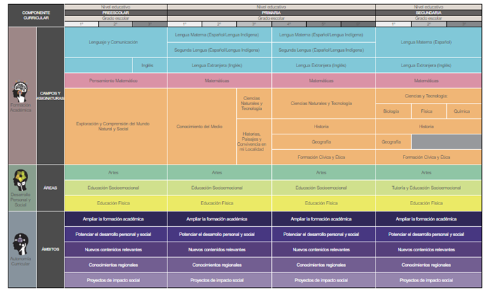 mapa curricular