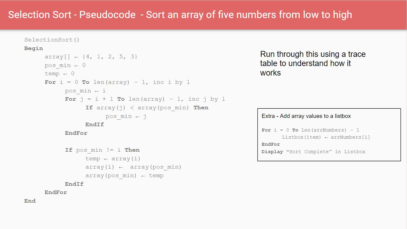 Pseudocode