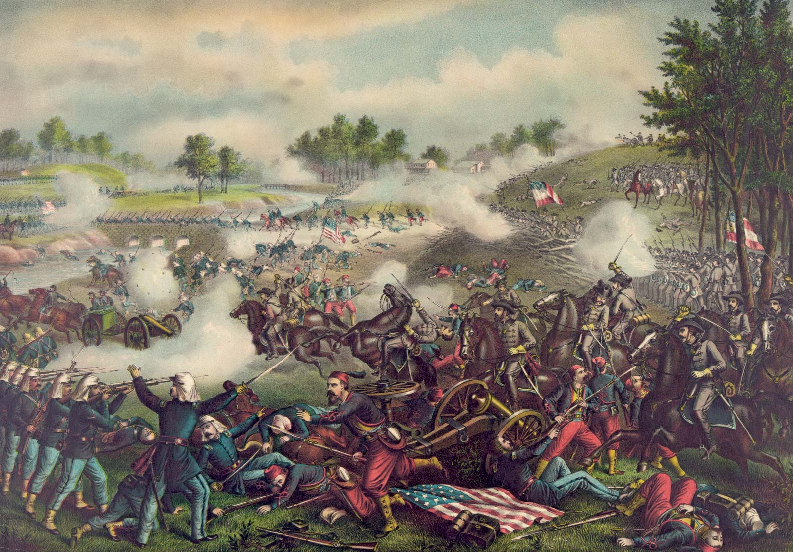 Battle of Bull Run took place on July 21st and ended on July 22nd. This was a significant victory for the confederates showin