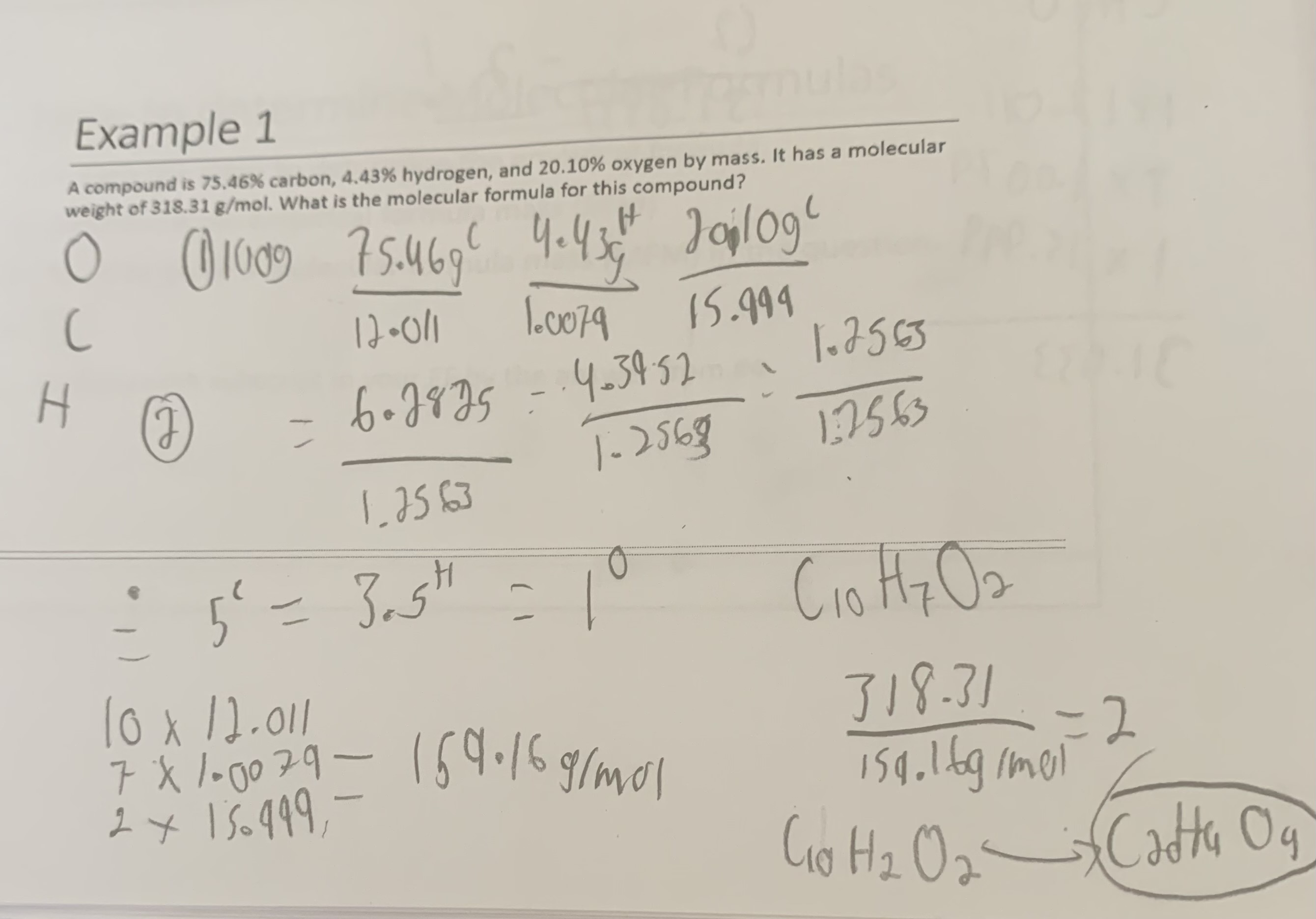 Word problem