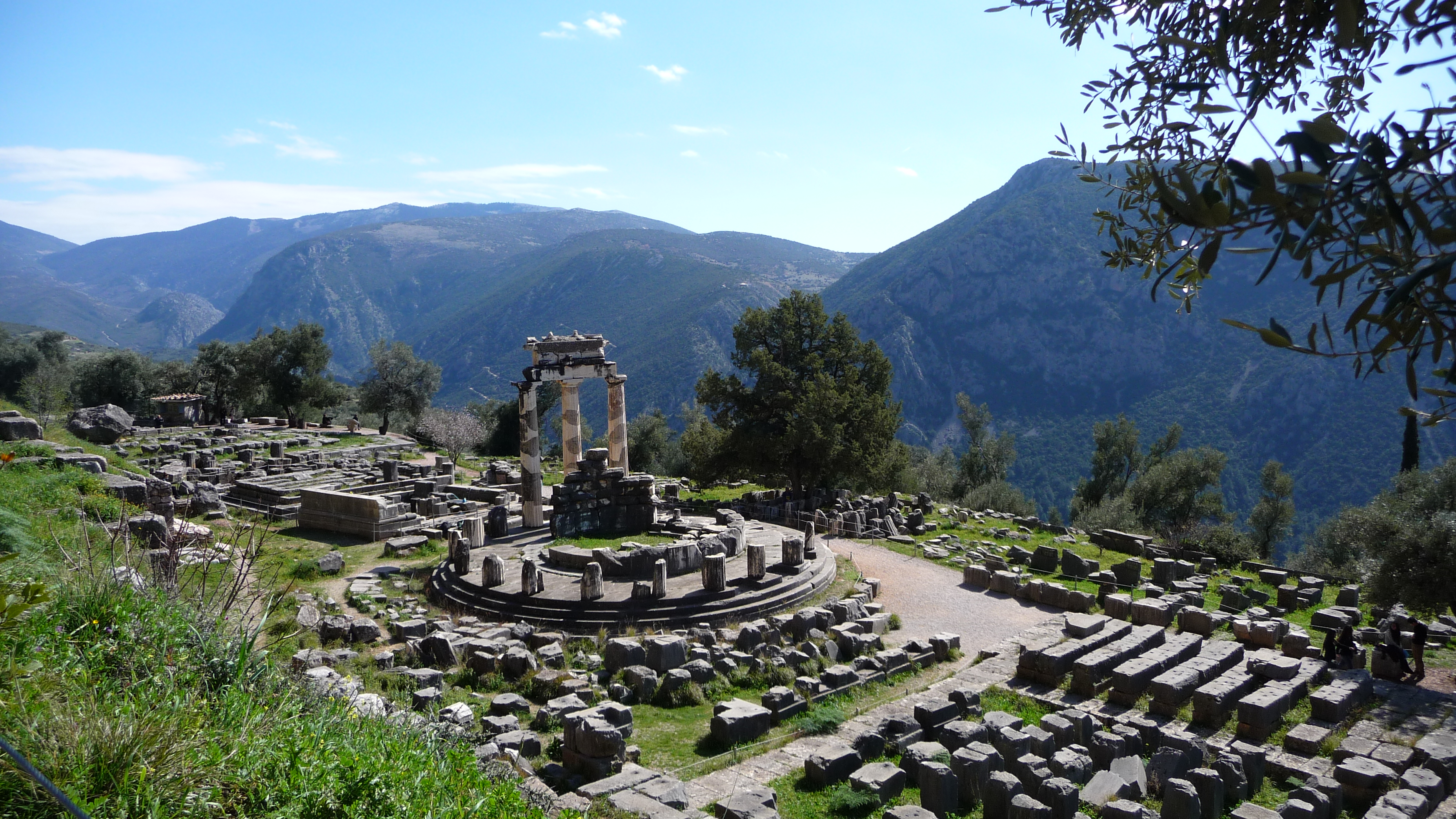 The ruins at Delphi. 
Sourced from: istockphotos.com