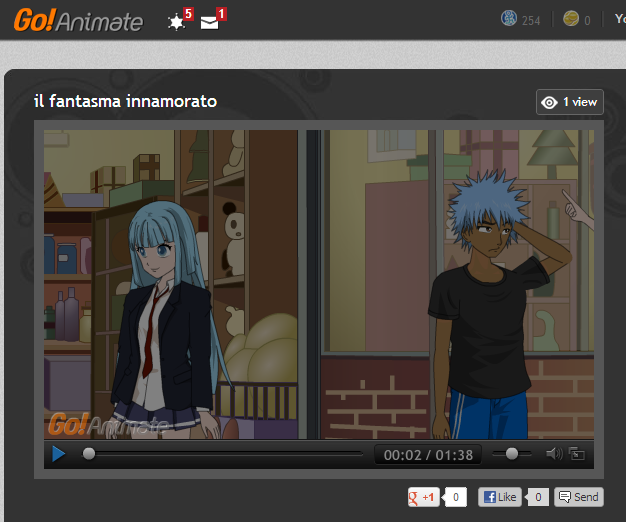 Cartoon su GoAnimate