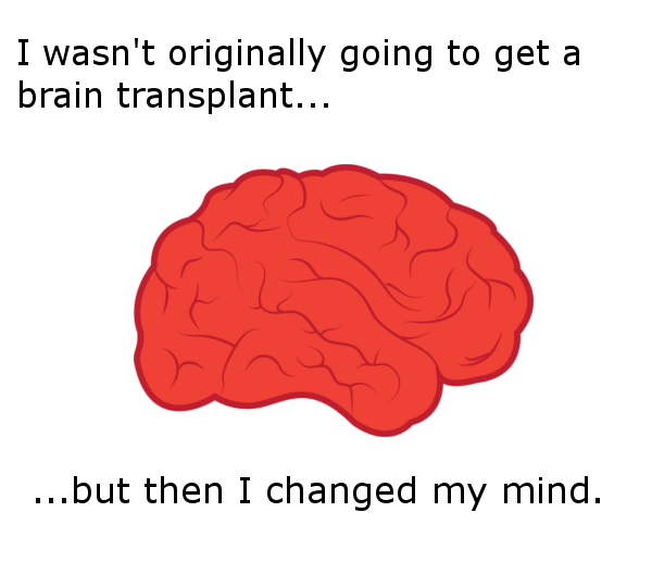 A brain pun