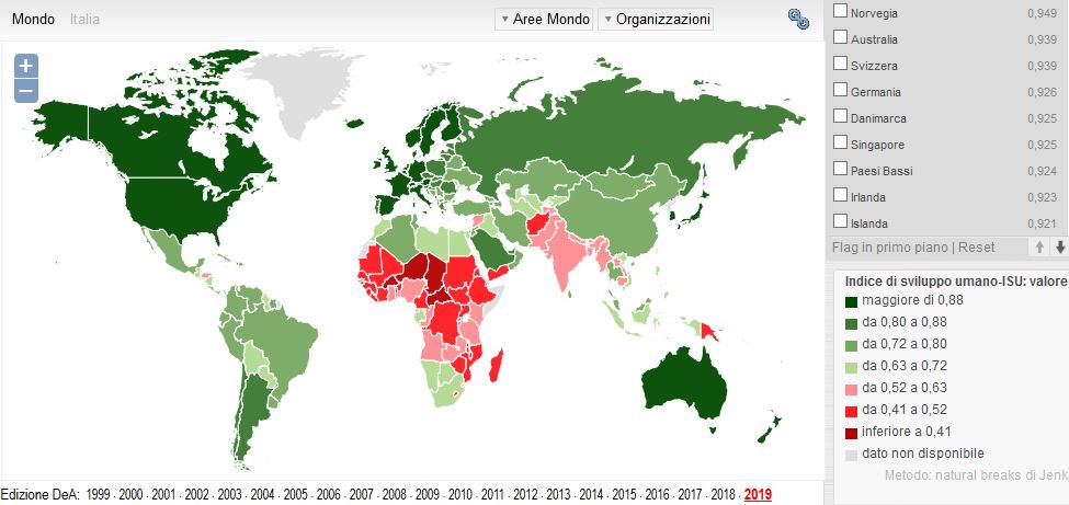 6. Globalizzazione: indicatori economici e sociali