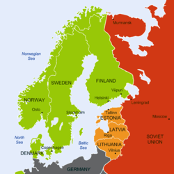 Fredsslutning mellom Finland og Sovjetunionen