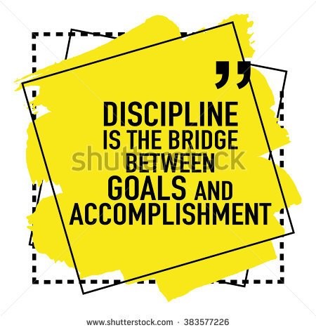 Discipline