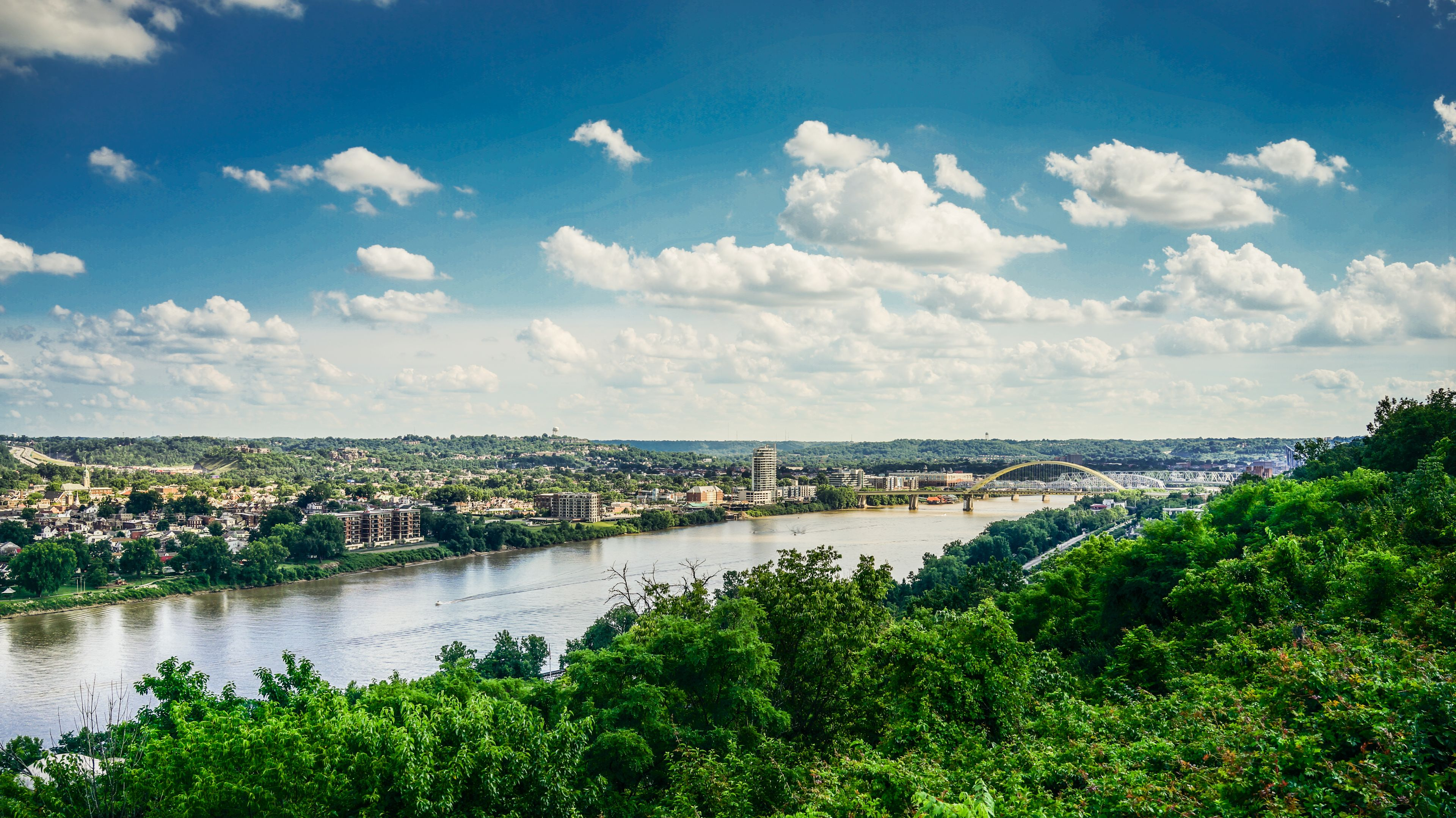 The Ohio river valley is an area surrounding the Ohio river. This river had long been used by First Nations as a transportati