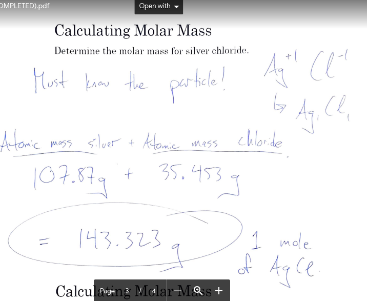 Molar Mass: