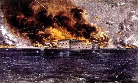 The battle of Fort Sumter happened on April 12th, 1861. This was a pivotal battle because no one at the beginning knew what w