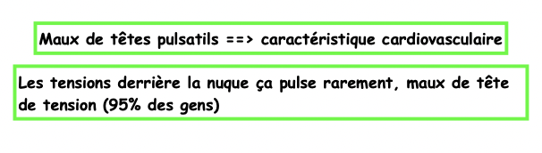 Symptômes liés à l'HTA:
Maux de tête (céphalées)
Vertiges
Sifflements d’oreille
Epistaxis (saignement de nez).