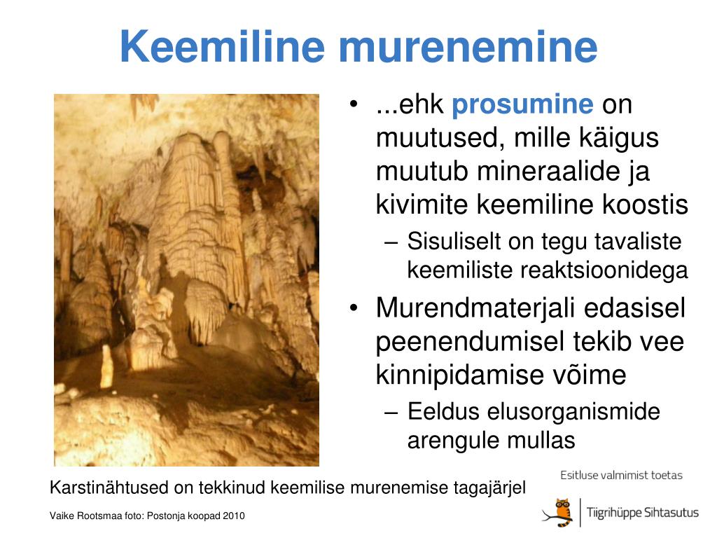 Keemiline murenemine ehk porsumine