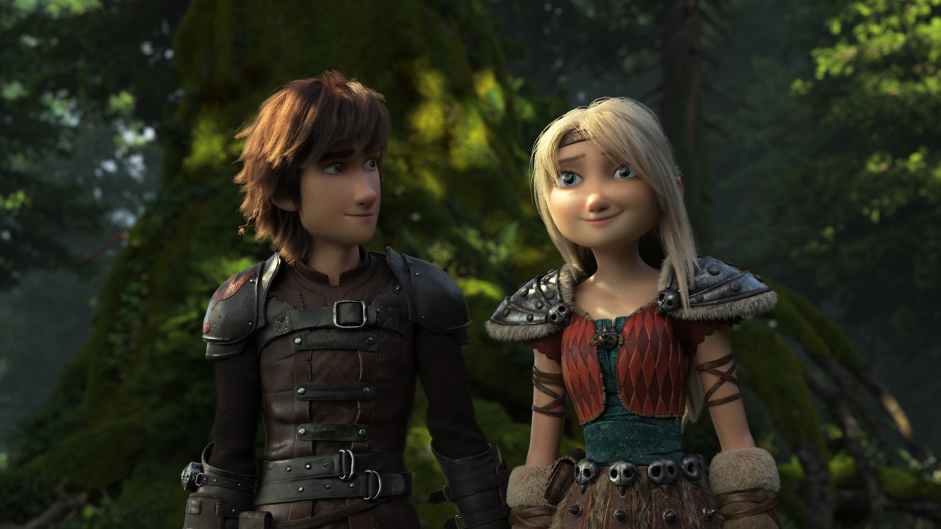 Hiccup and Astrid