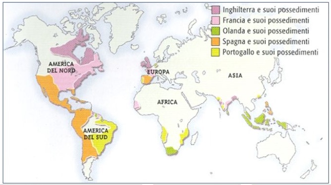 1. La crisi degli Stati mediterranei e l'ascesa di quelli atlantici