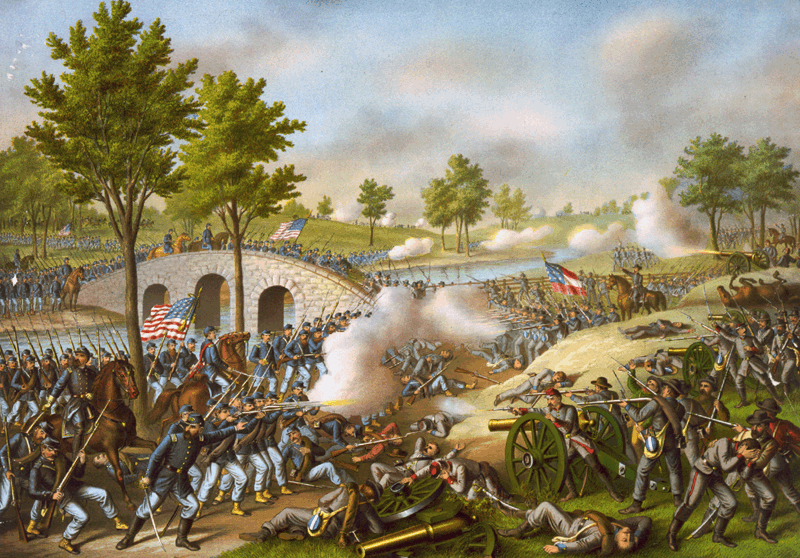 Battle of Antietnam/Sharpsburg(September 17th, 1862) was significant battle at the end of 1862. This battle ended in a tie wi