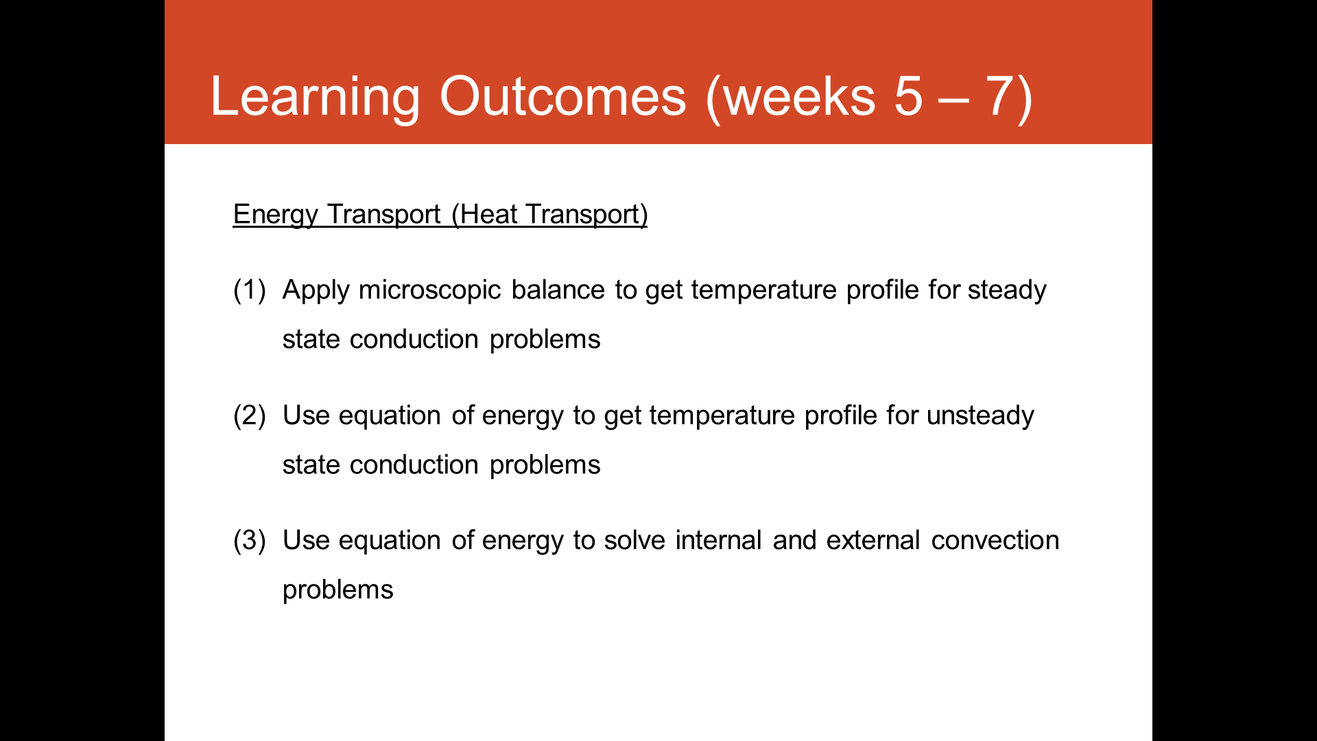 Learning Outcomes