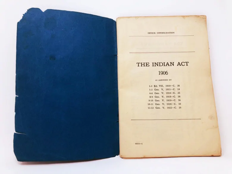 Indian Act(1878)