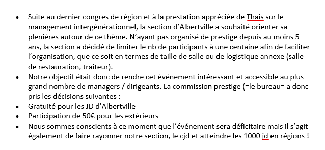 Présentation et objectifs de l’événement