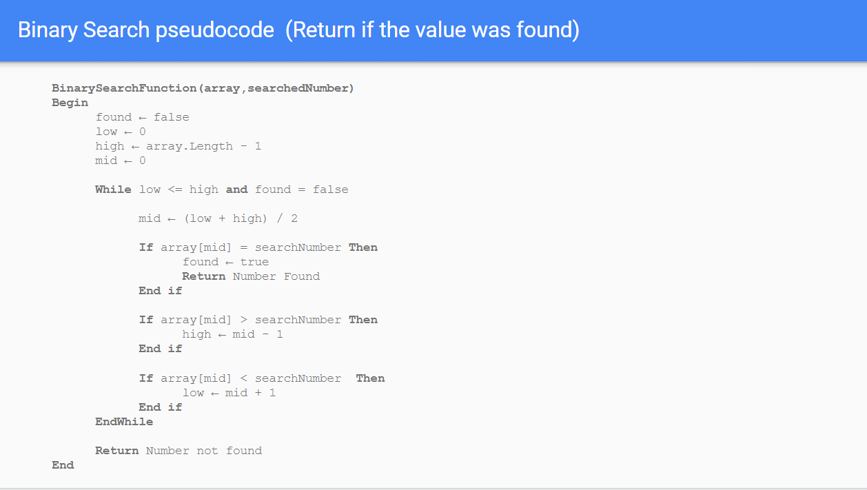 Pseudocode