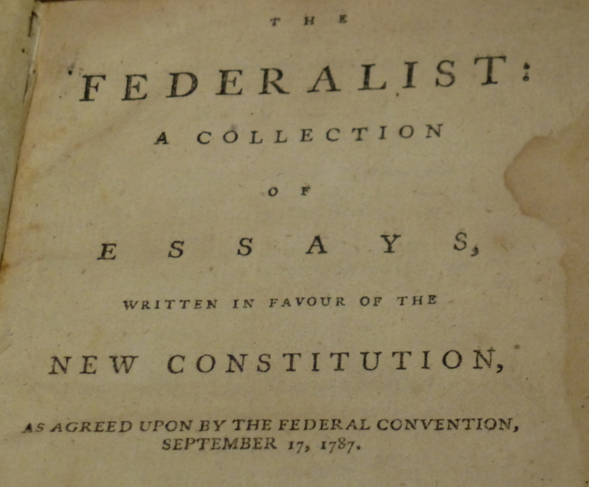 The Federalist Papers