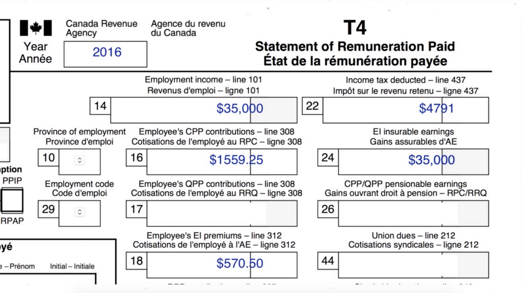 T4- STATEMENT OF REMUNERATION PAID