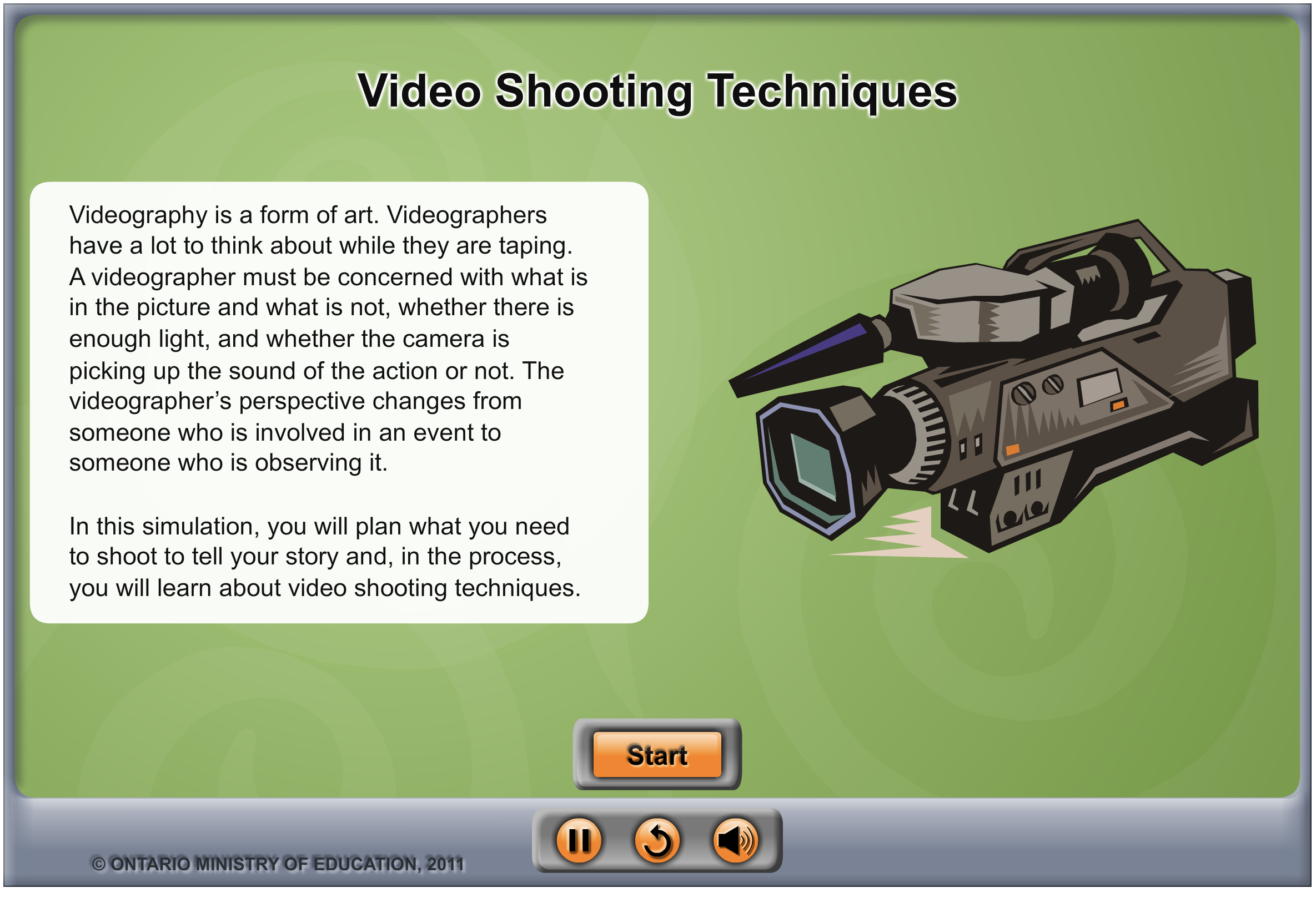 How to Shoot Video