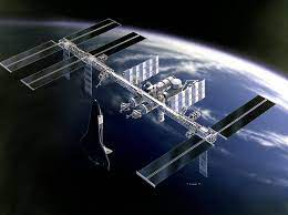 la staton spatiale et la canadarm