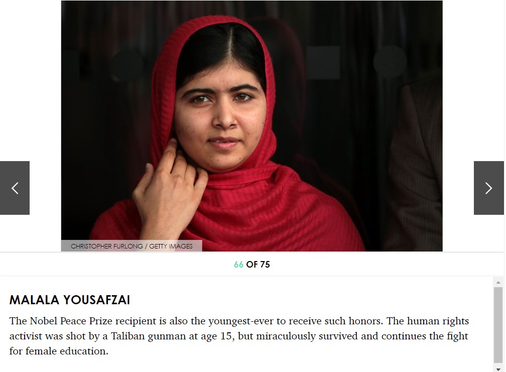 MALALA YOUSAFZAI