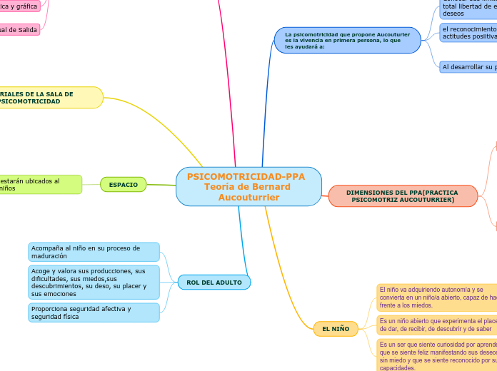 PSICOMOTRICIDAD-PPA  Teoría de Bernard Aucouturrier