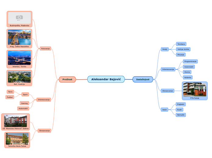 Aleksandar Bajović - Mind Map