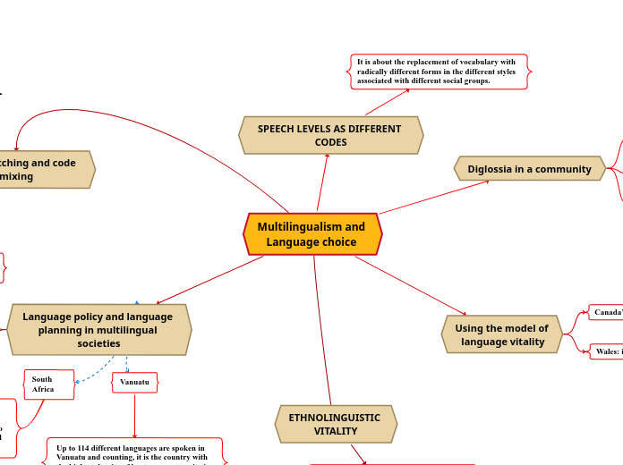 Multilingualism and
Language choice