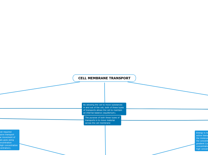 CELL MEMBRANE TRANSPORT