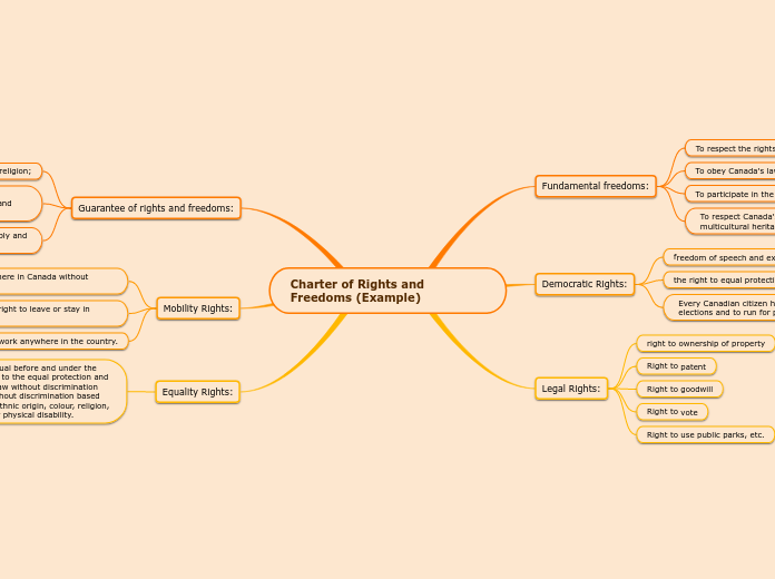 Charter of Rights and Freedoms (Example)