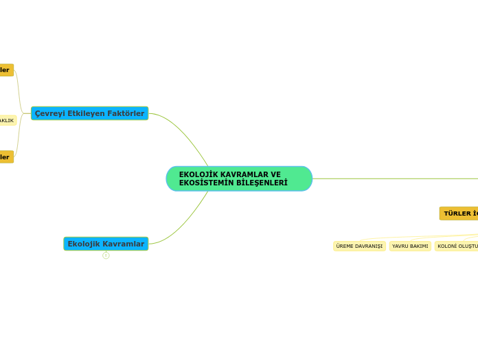 EKOLOJİK KAVRAMLAR VE EKOSİSTEMİN BİLEŞENLERİ