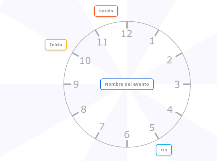 Plantilla de programa de un día