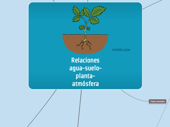 Relaciones
agua-suelo-planta-atmósfera