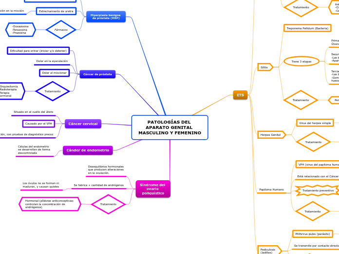 PATOLOGÍAS DEL APARATO GENITAL MASCULINO Y FEMENINO