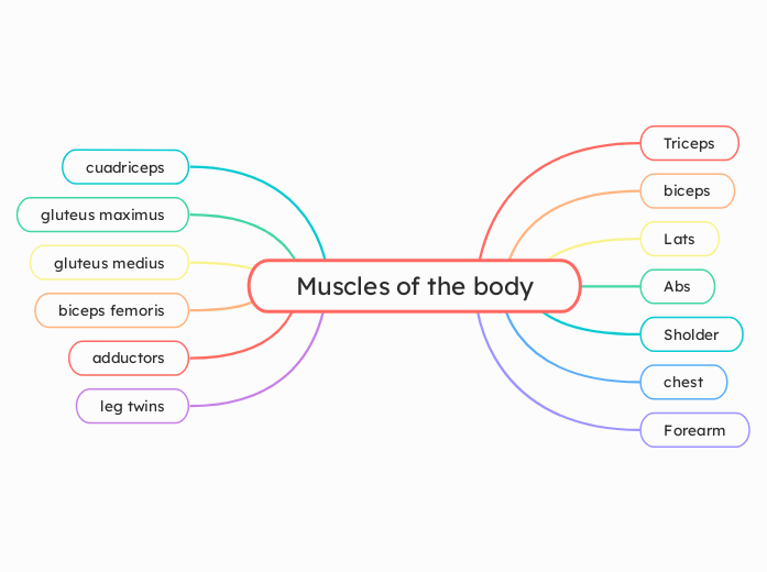 Muscles of the body