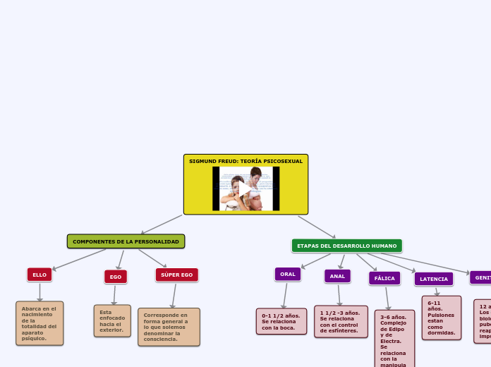 SIGMUND FREUD: TEORÍA PSICOSEXUAL
