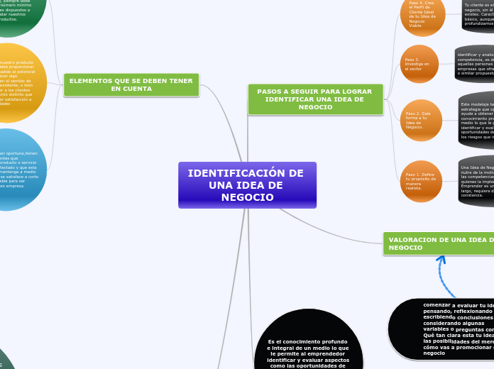 IDENTIFICACIÓN DE UNA IDEA DE NEGOCIO