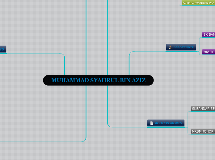 MUHAMMAD SYAHRUL BIN AZIZ - Mind Map