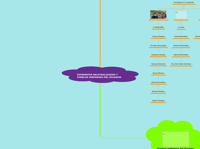 DIFERENTES NACIONALIDADES Y PUEBLOS INDÍGENAS DEL ECUADOR.