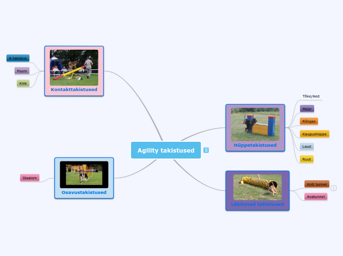 Agility takistused - Mind Map