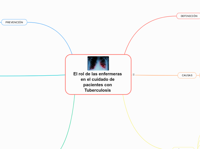 El rol de las enfermeras en el cuidado ...- Mapa Mental