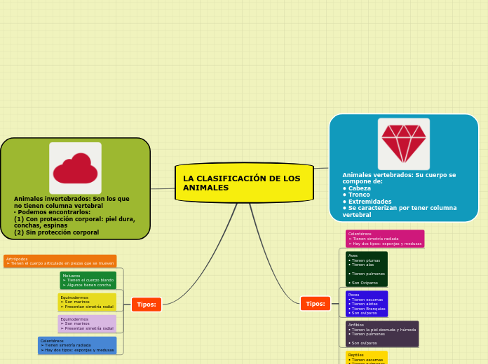 LA CLASIFICACIÓN DE LOS ANIMALES