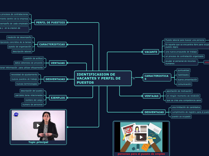 IDENTIFICASION DE VACANTES Y PERFIL DE PUESTOS