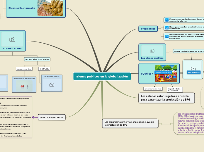 Bienes públicos en la globalización