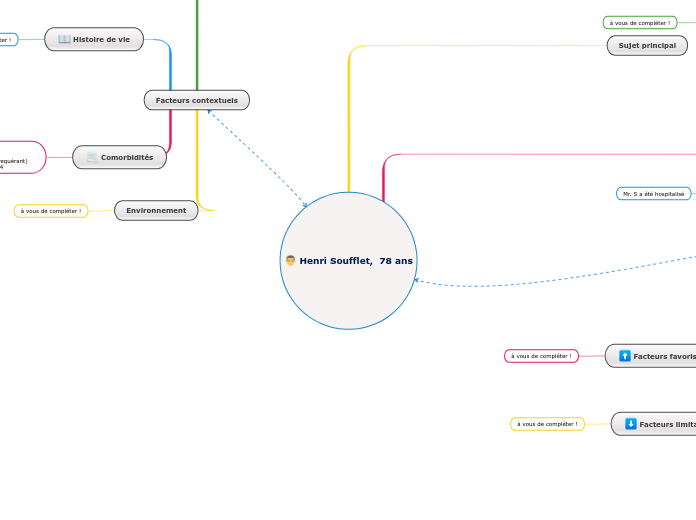 Groupe G 1 - TPE : Situation M. Soufflet - Carte mentale